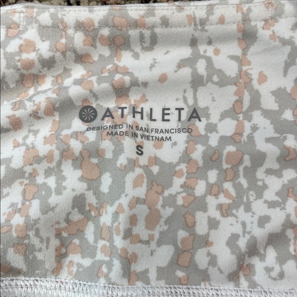 Athleta Salutation Stash Pocket Serpent Tight Colored Speckle Size S | Like New - Picture 9 of 10